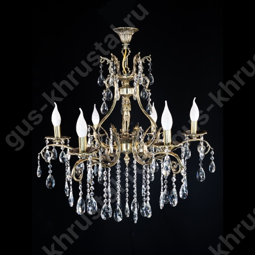 Люстра Бронзовая (6 ламп) 036