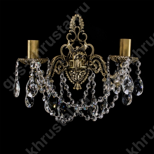 Бра бронзовая Ангел, журавлик