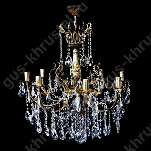 Люстра бронзовая № 3 (8 ламп)