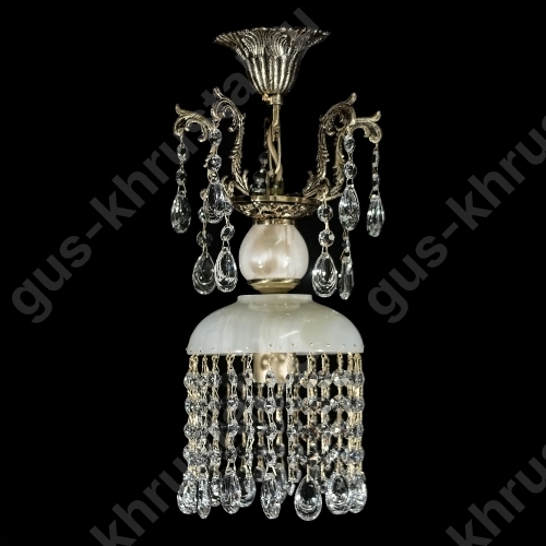 Люстра Бронзовая 038 (1 лампа) Оникс