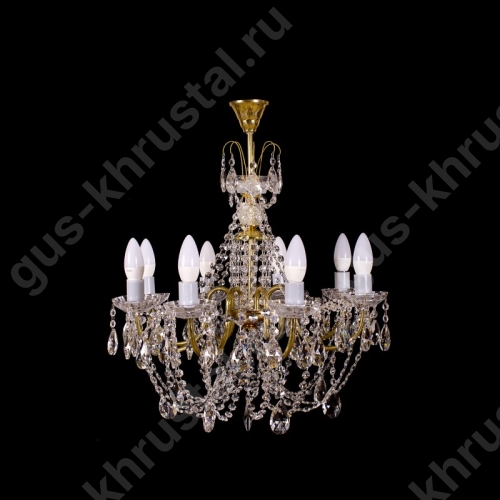 Люстра Латунная (8 ламп)