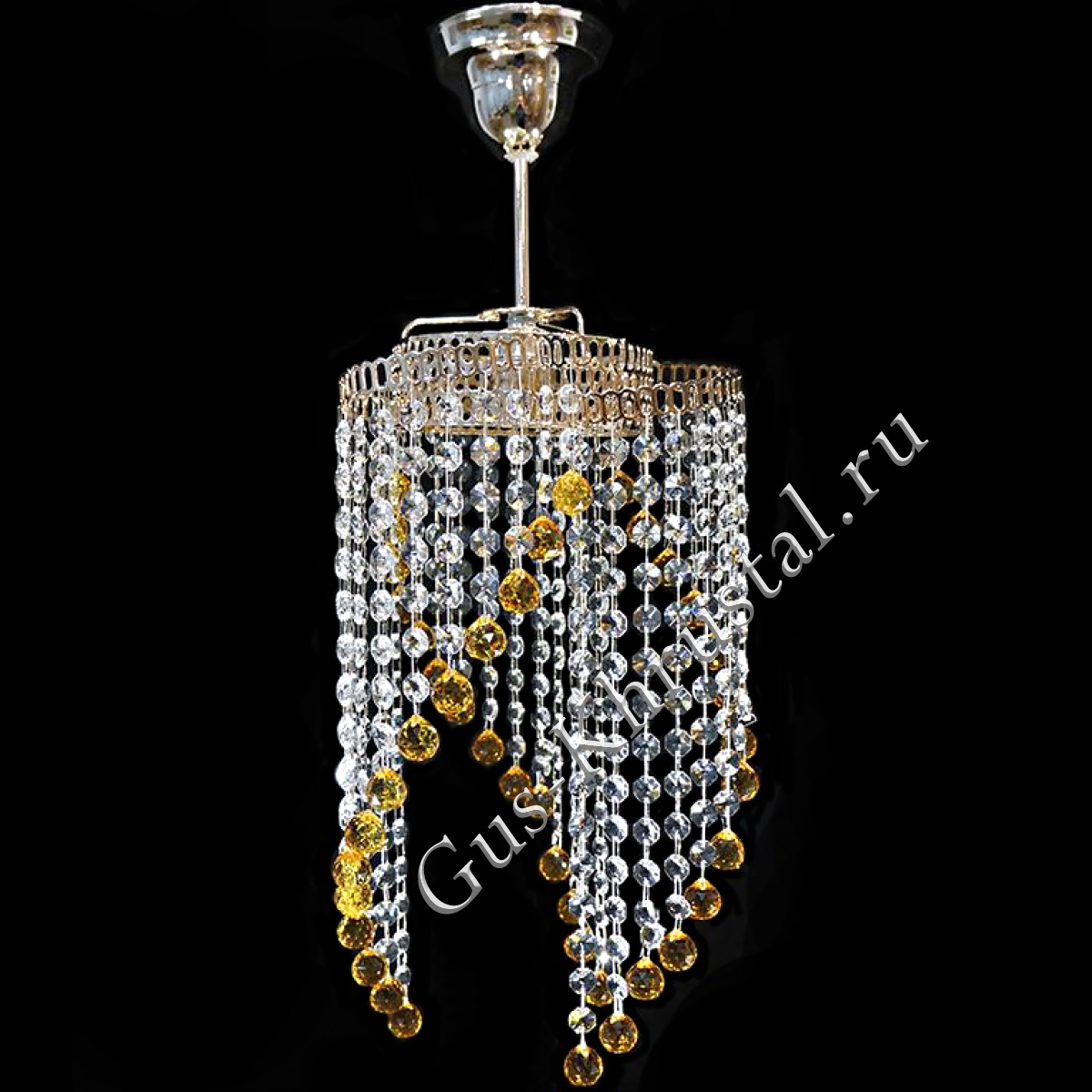 Люстра Вектор Вереск большой (Шар 20) цветная