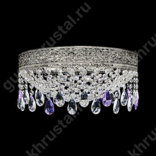 Люстра Италия 16 "Сетка" (Журавль) цветная