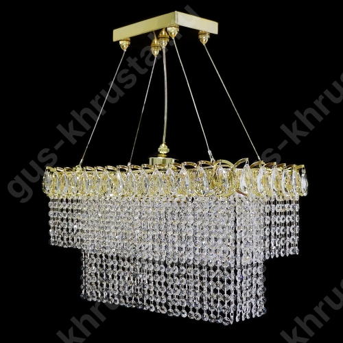 Люстра Капель Прямоугольник 2 яруса