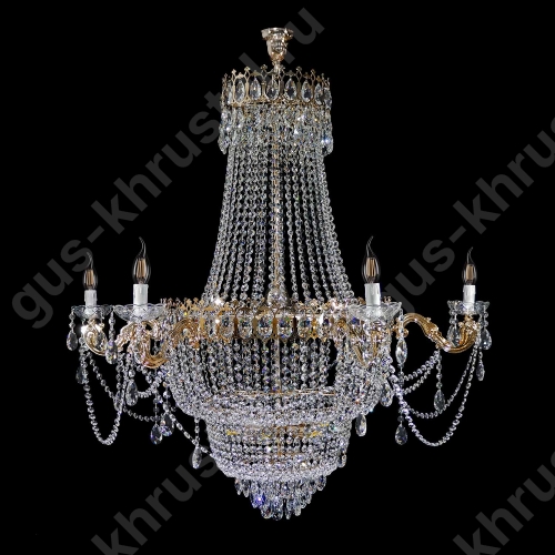 Видео обзор Люстры Корона "Свечи" Плюс (Журавль) 12л