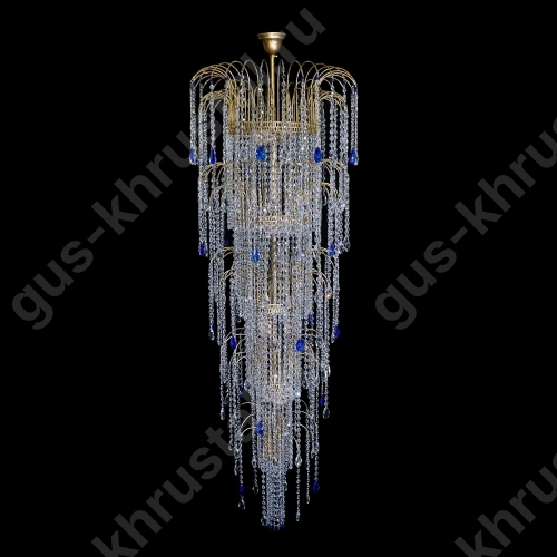 Люстра Акация Фонтан цветная