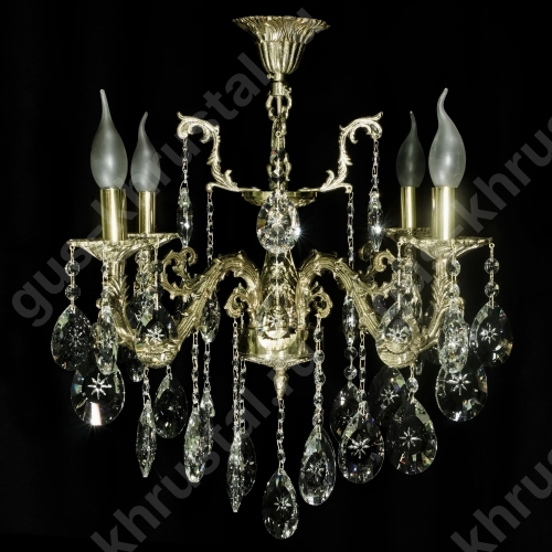 Люстра Бронзовая 041 (4 лампы)