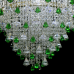 Люстра Италия 6 Акация зеленая