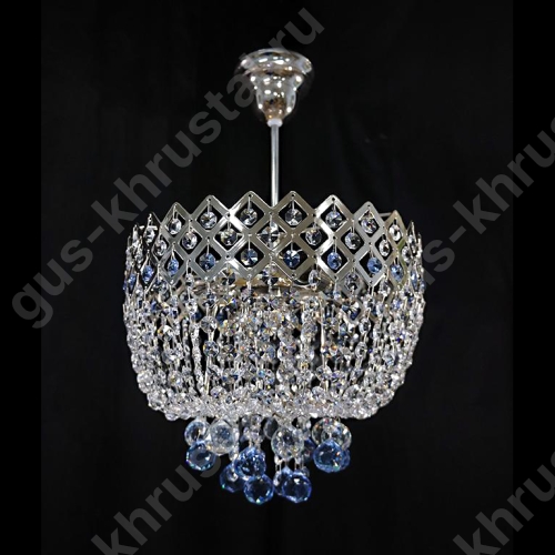 Люстра Корона (Шар-Пирамида 30) 01 цветная