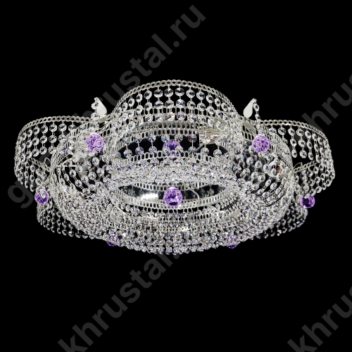 Люстра Ромашка Кольцо цветная