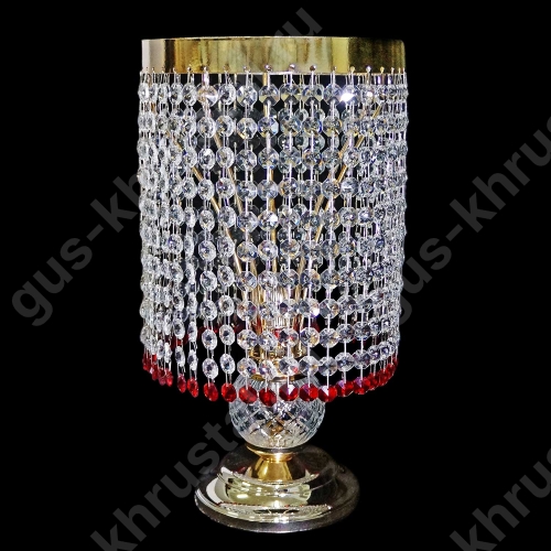 Настольная лампа Элегия цветная