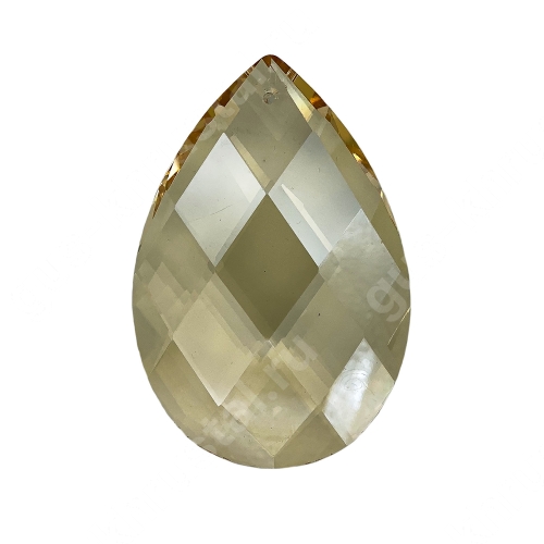 Хрустальная Подвеска Баден  большая медовая