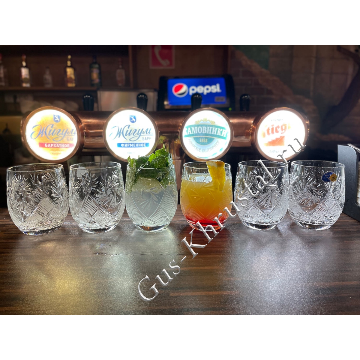Набор Стаканов Хрустальный №11