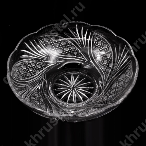 Блюдо Для Стола Хрустальное №4