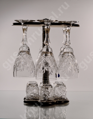 Мини Бар 12 предметов "Вдохновение" 200/35 мл, хрусталь