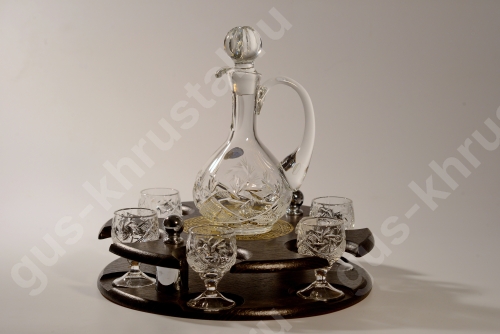 Мини Бар 7 предметов "Ликерный" 150/15 мл, хрусталь