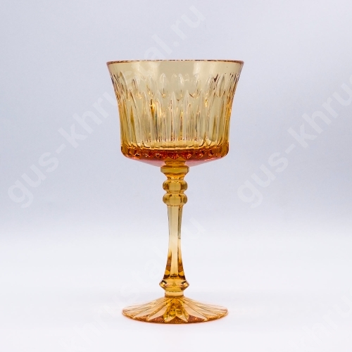 Набор Фужеров Хрустальный "Шведка" Янтарный