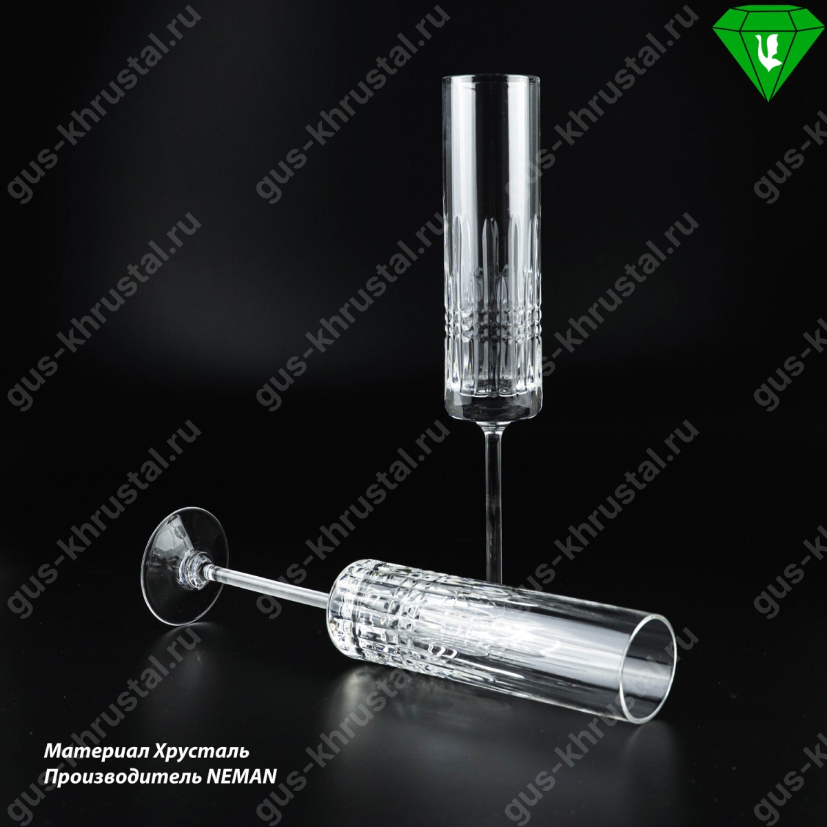 Набор Бокалов Хрустальный №19