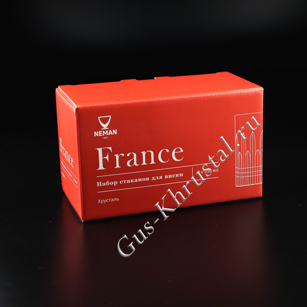 Набор Стаканов Для Виски Хрустальный 08 (2 шт) 