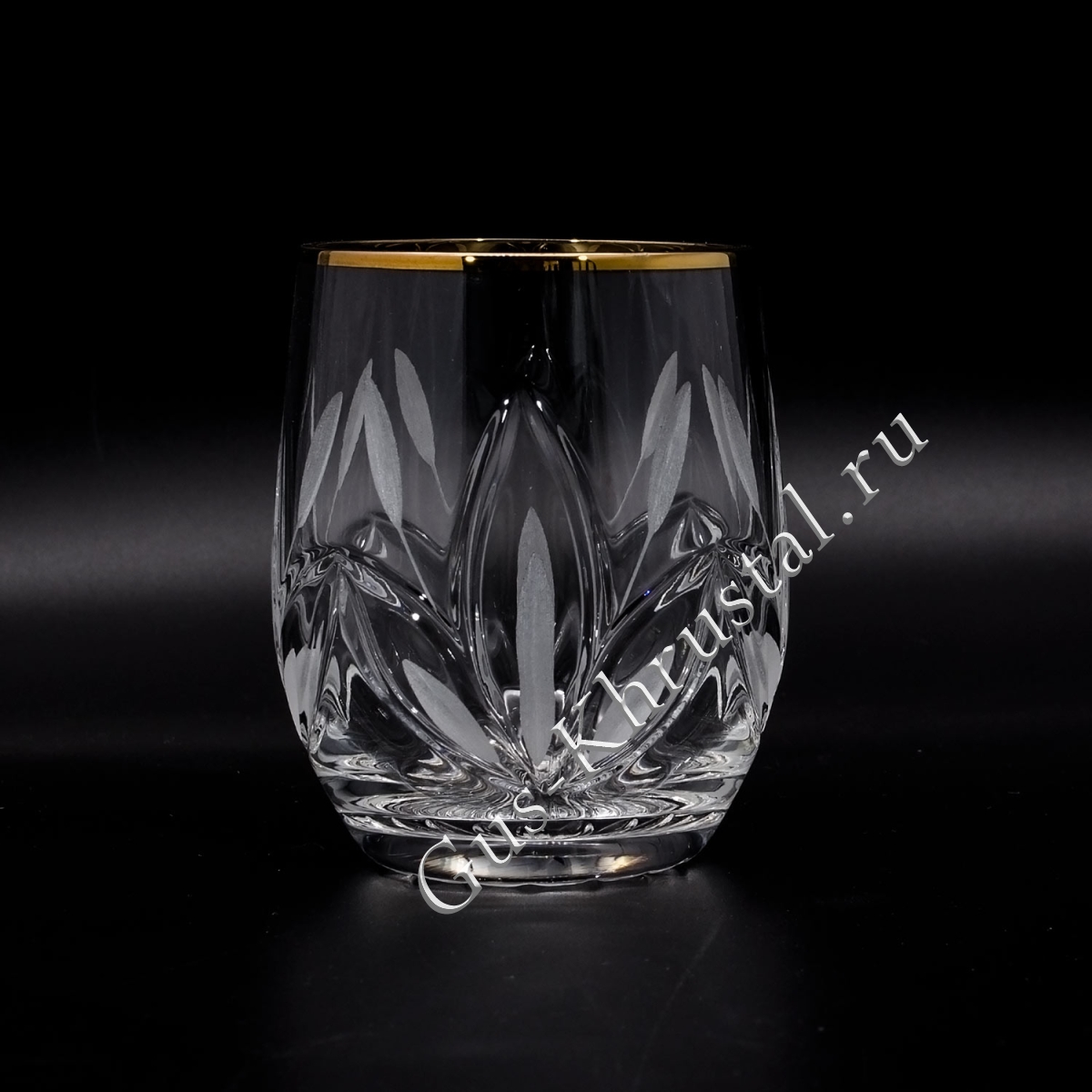Стакан Хрустальный №12 с золотом 1шт