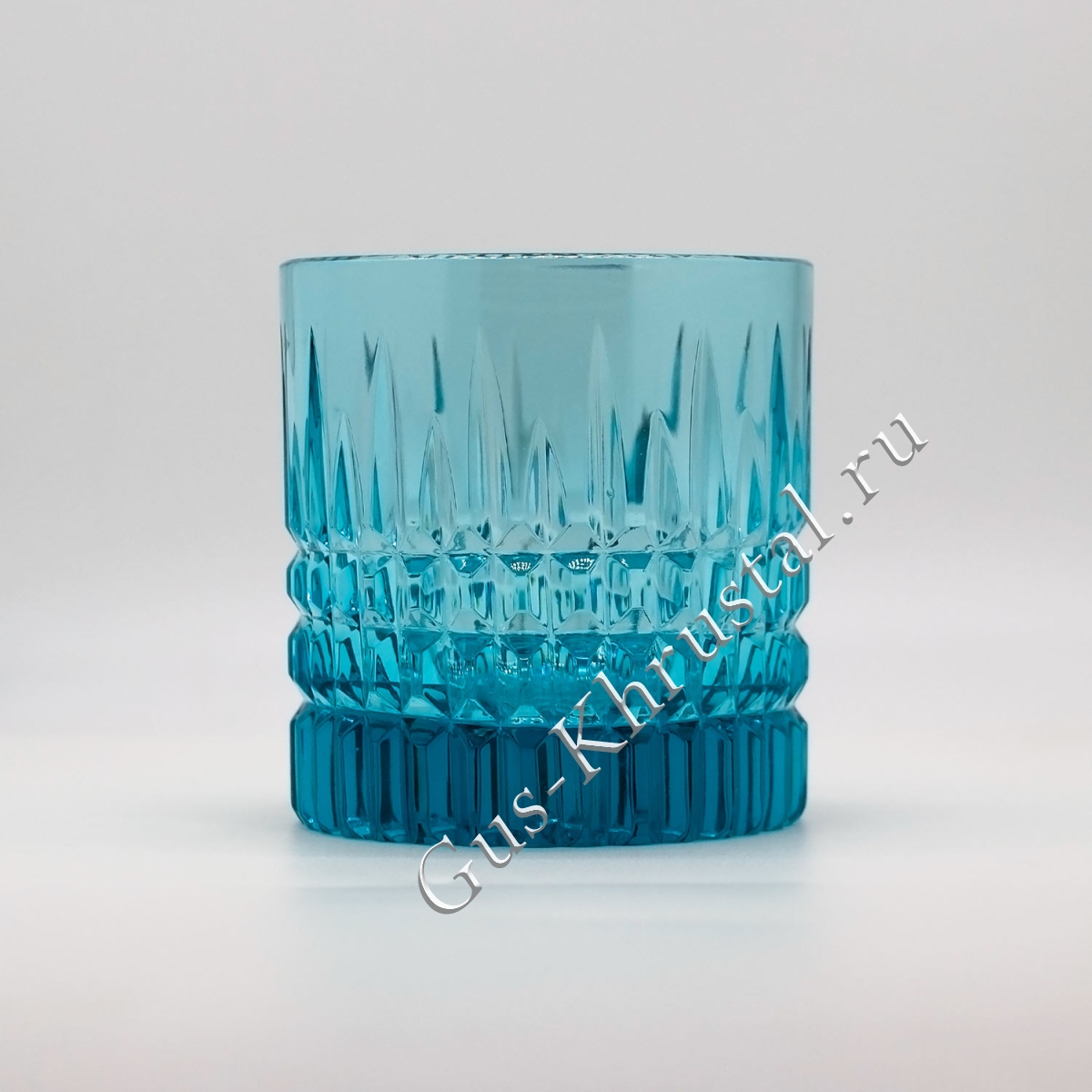 Набор Стаканов Хрустальный "Бомонд" Бирюзовый 2шт