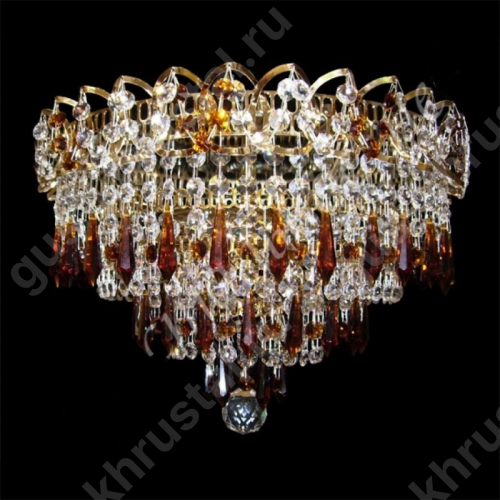 Люстра Крокус цветная