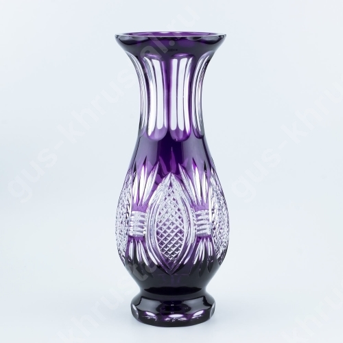 Ваза Хрустальная Для Цветов 46 сиреневая