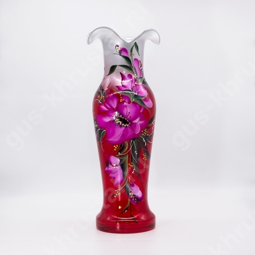 Ваза Стеклянная для цветов Кубок худ/р