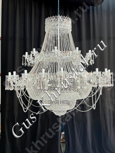 Люстра Свеча 2-х ярусная 01 - фото в интерьере