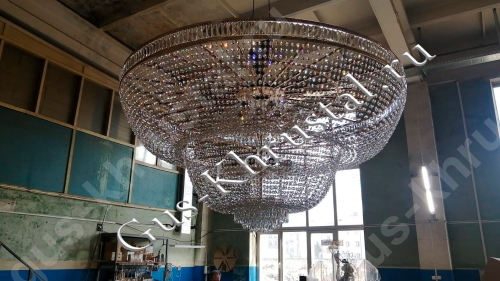 Люстра Водопад Италия - фото в интерьере