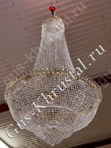 Люстра Водопад Плюс 2 яруса - фото в интерьере