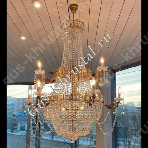 Люстра Свеча 2-х ярусная  - фото в интерьере 