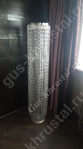 Торшер "Стелла" пластина в интерьере